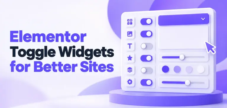 Top Elementor Toggle Widgets