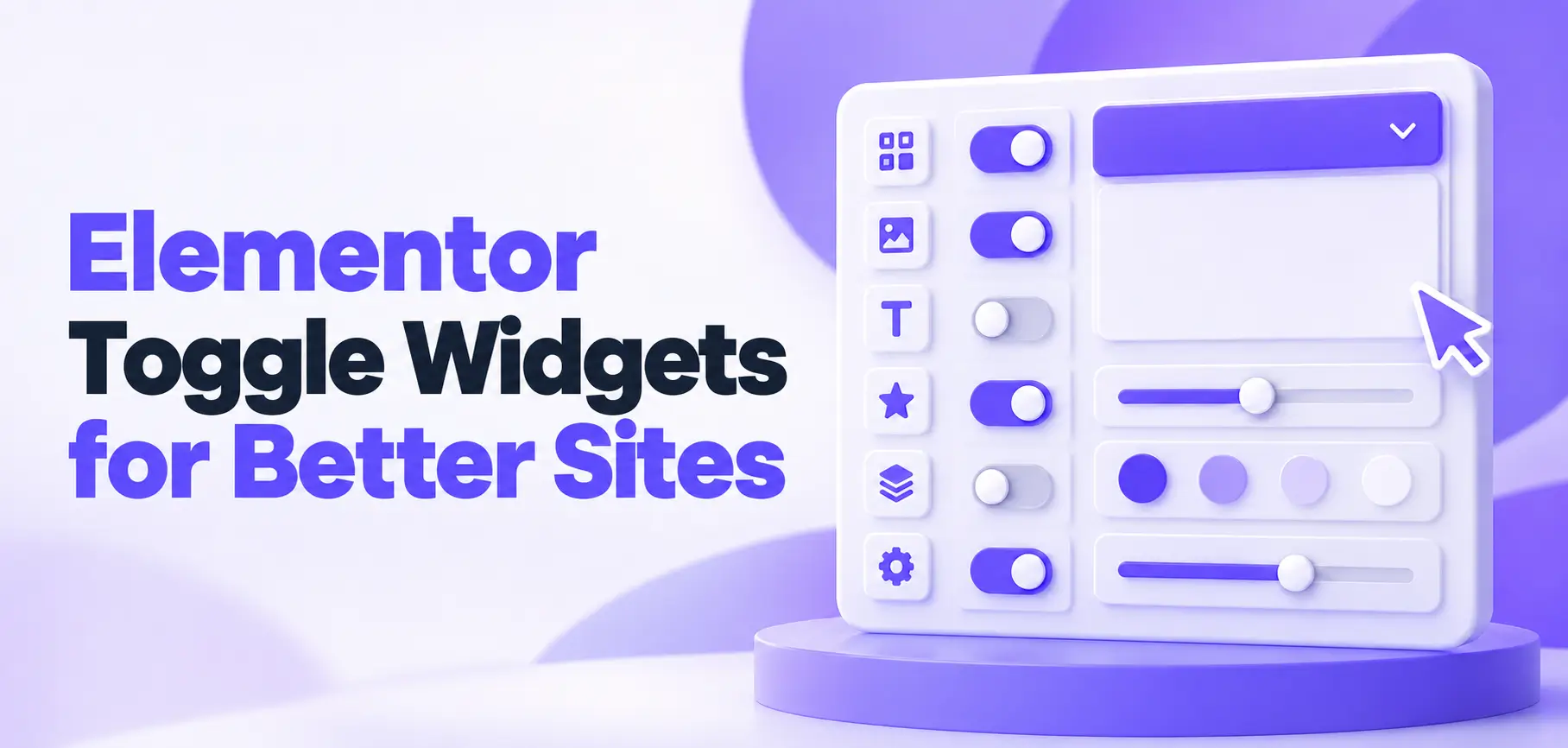 Top Elementor Toggle Widgets