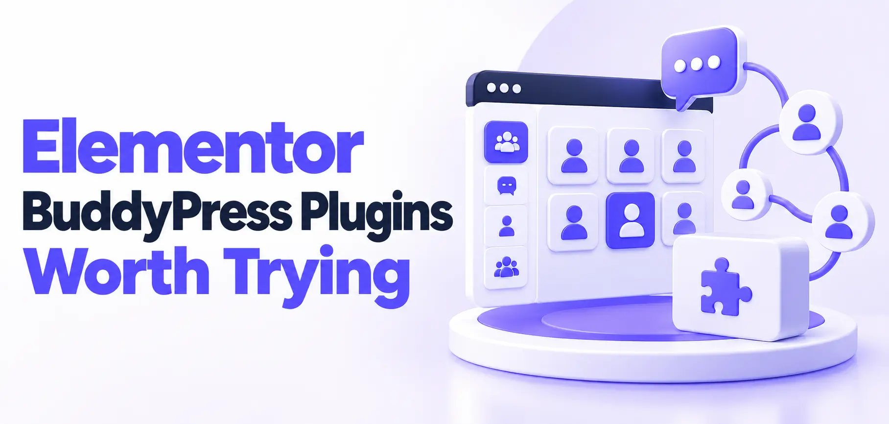 Top Elementor BuddyPress Plugins