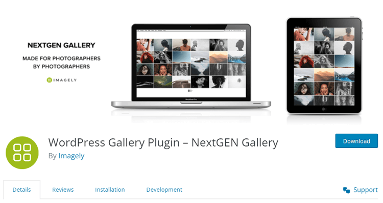 NextGEN WordPress gallery plugin by Imagely 