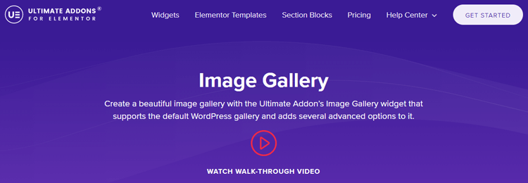 ultimate addons image gallery