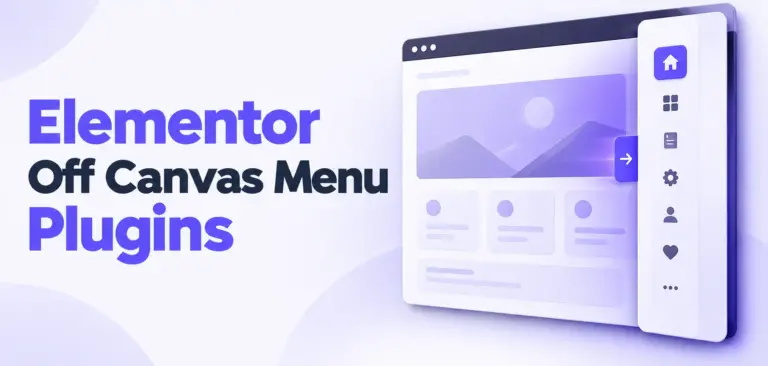 Best Off Canvas Menu Elementor Plugins