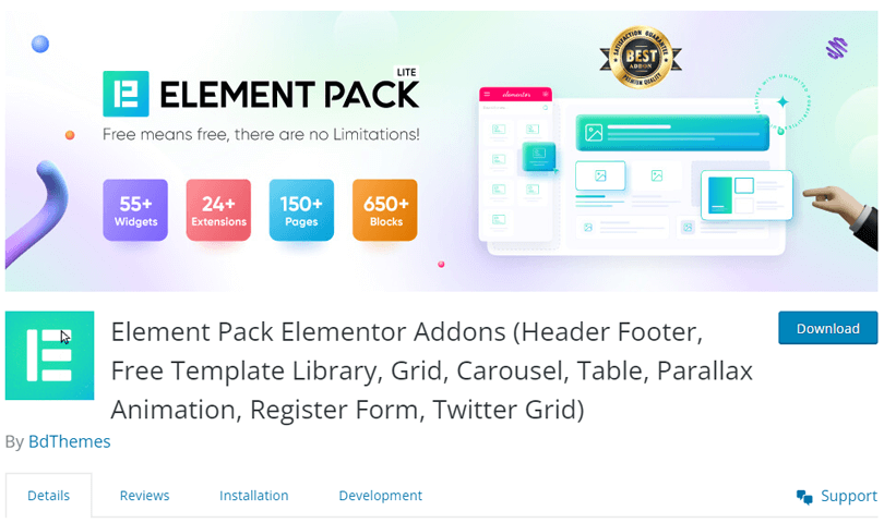 Element Pack Addons