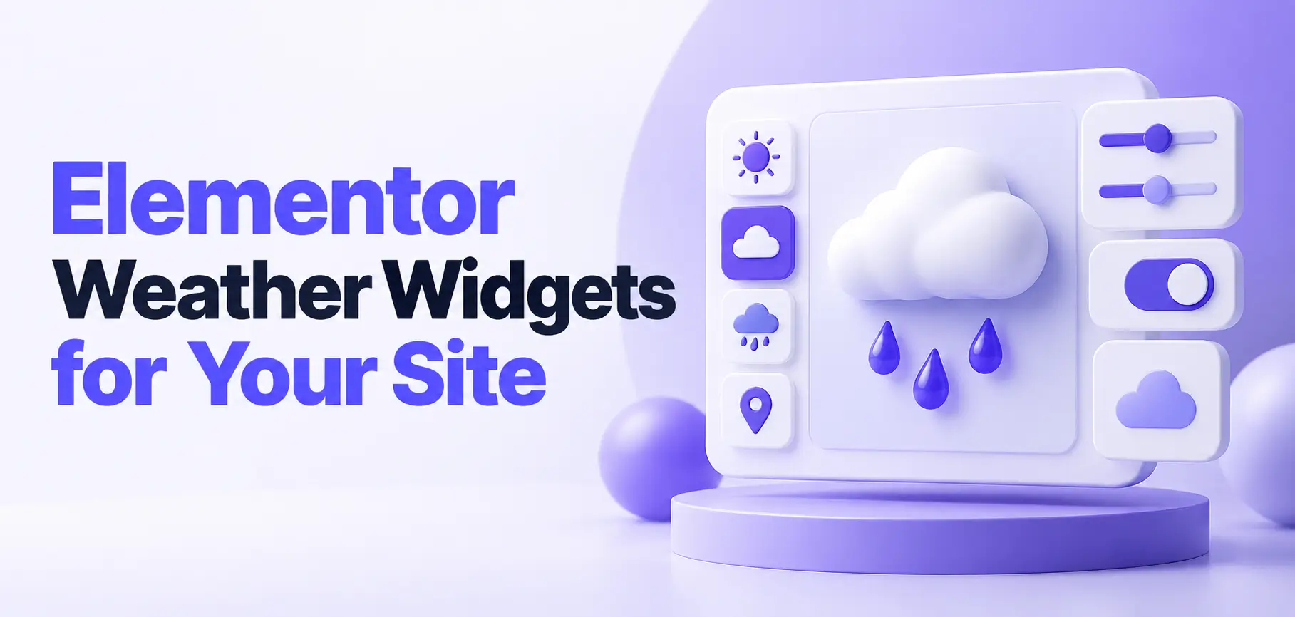 Best Elementor Weather Widgets