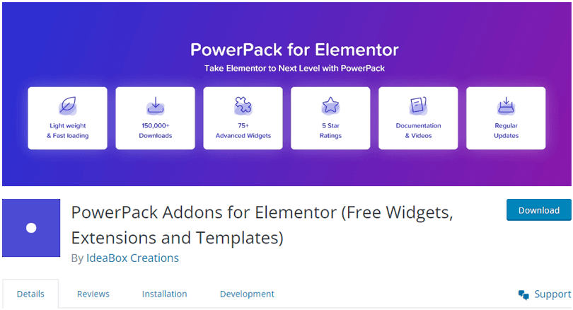 Powerpack Addons for Elementor