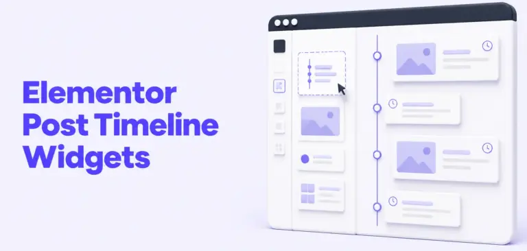 Top Elementor Post Timeline Widget