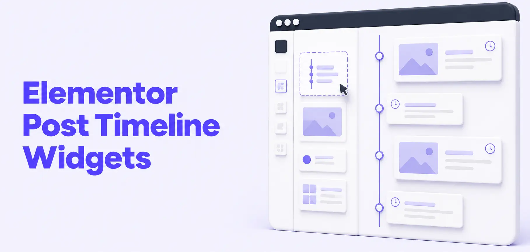 Top Elementor Post Timeline Widget