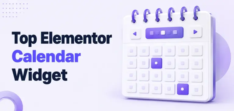 Top Elementor Calendar Widget for your Website