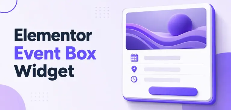 Top Elementor Event Box Widget for Your Online Store