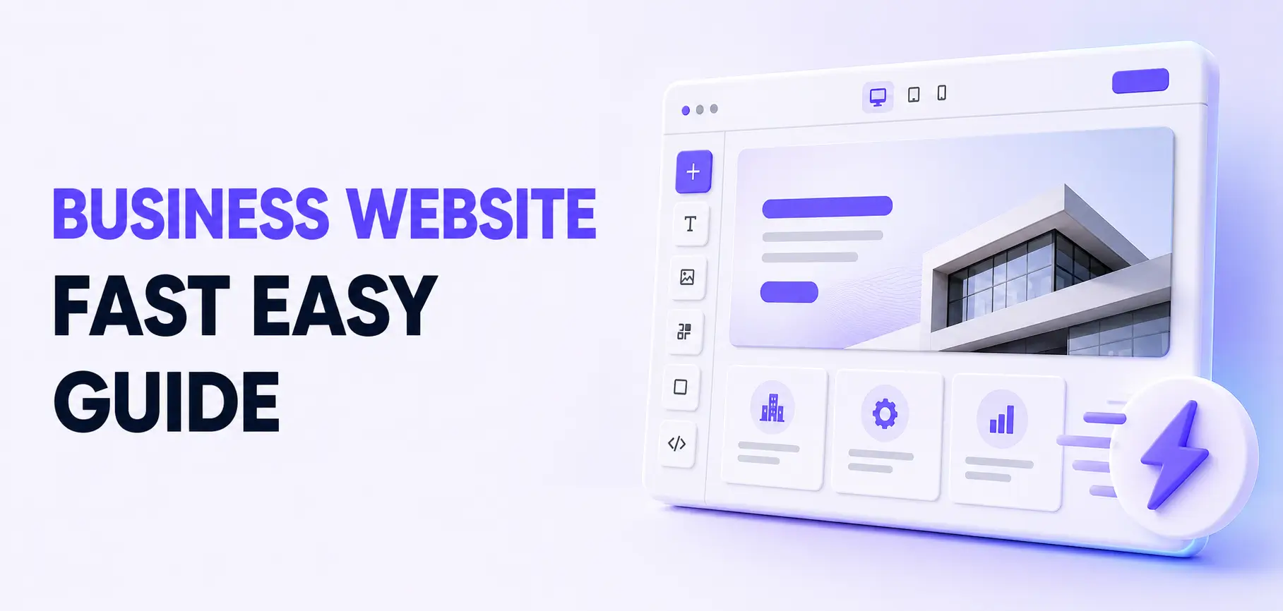How to build a website for a business
