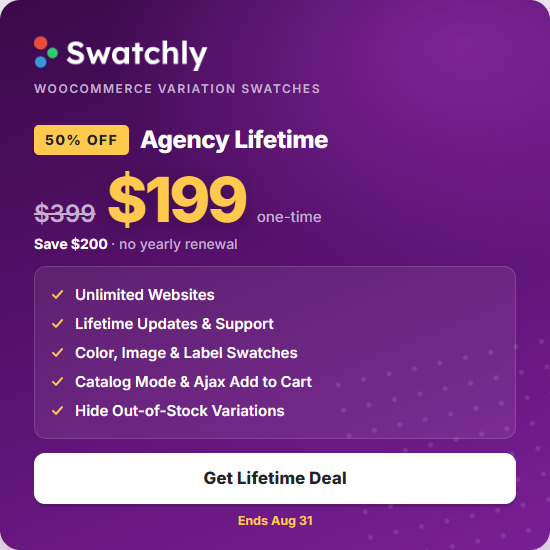 Swatchly lifetime deal offer