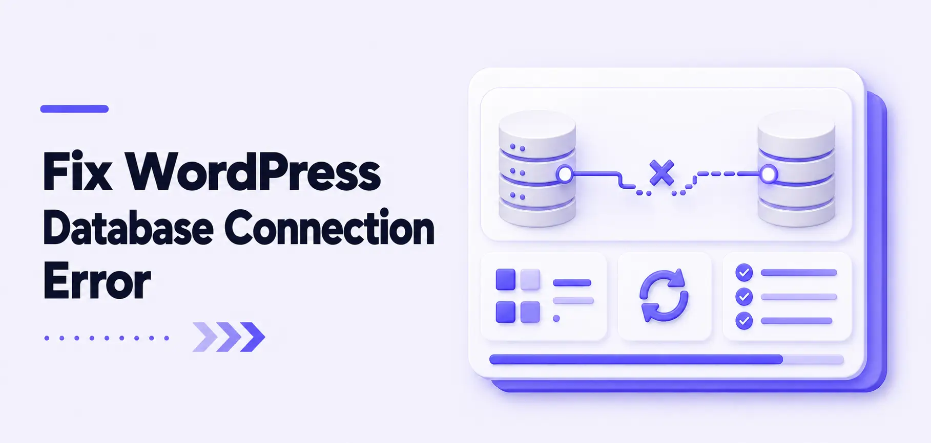 Fix WordPress Error Establishing Database Connection