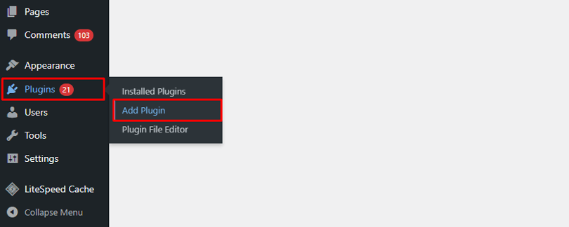 click Add New option