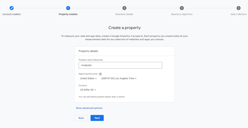 Enter Property Details