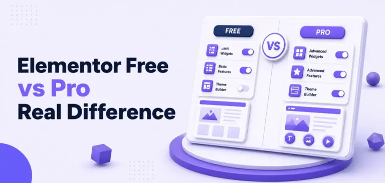 Elementor Free vs Elementor Pro: What's the Real Difference in 2026?