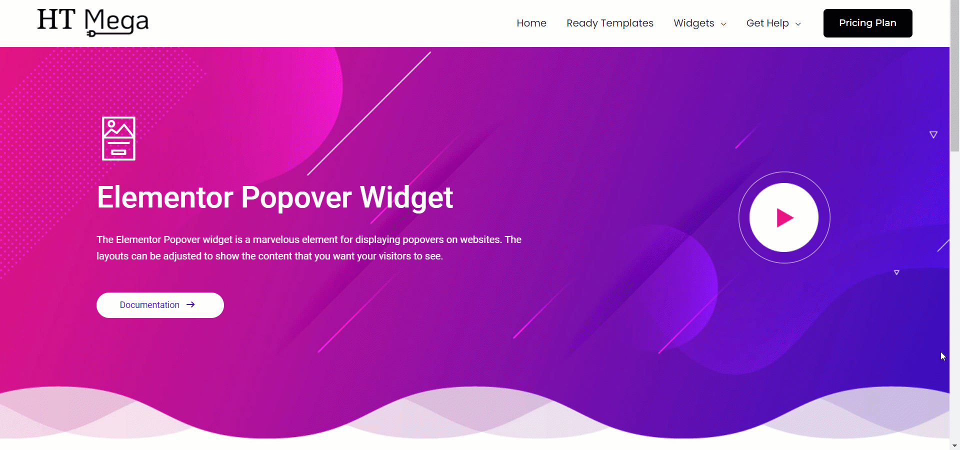 Popover Widget