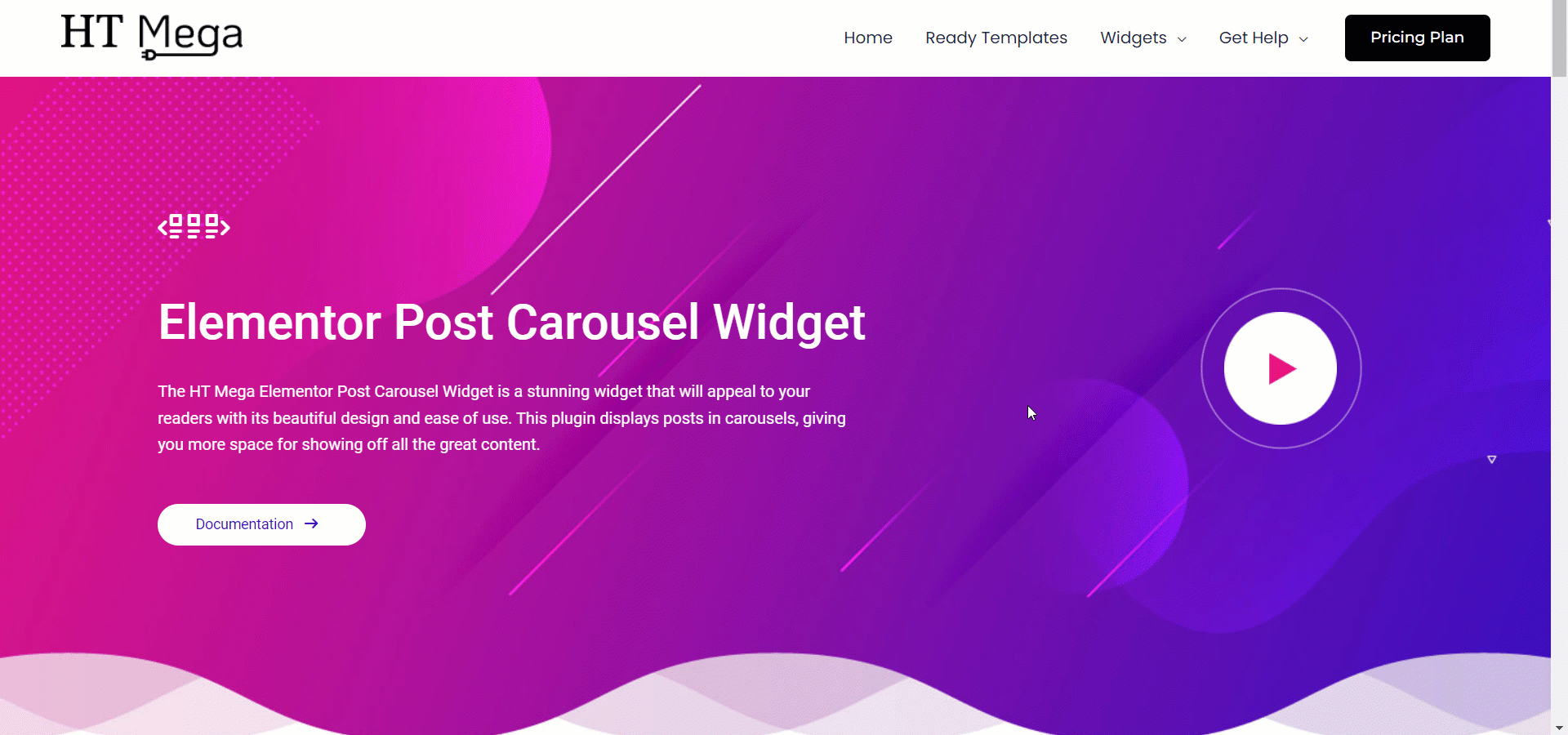 Post Carousel Widget