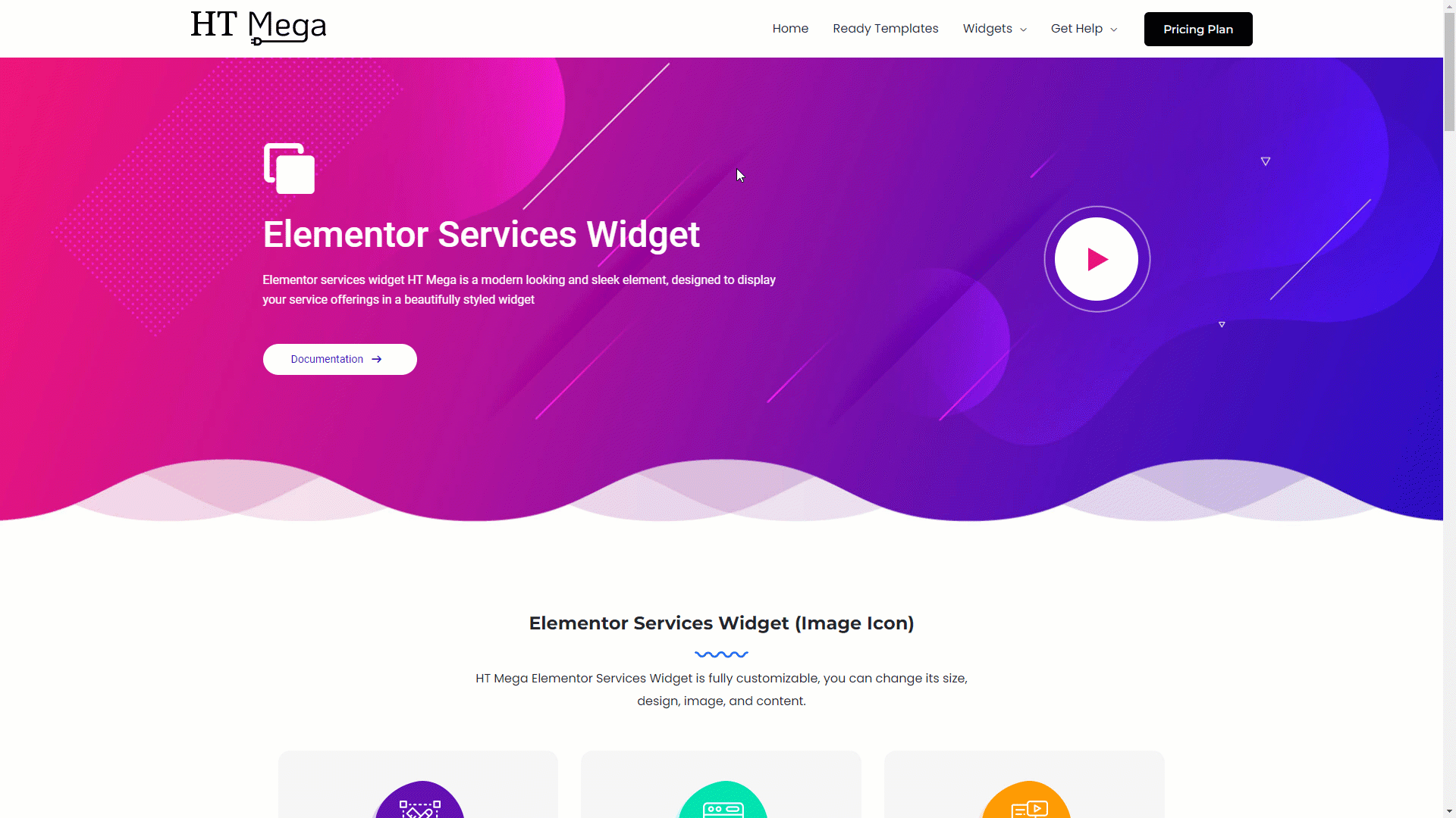 Services Widget