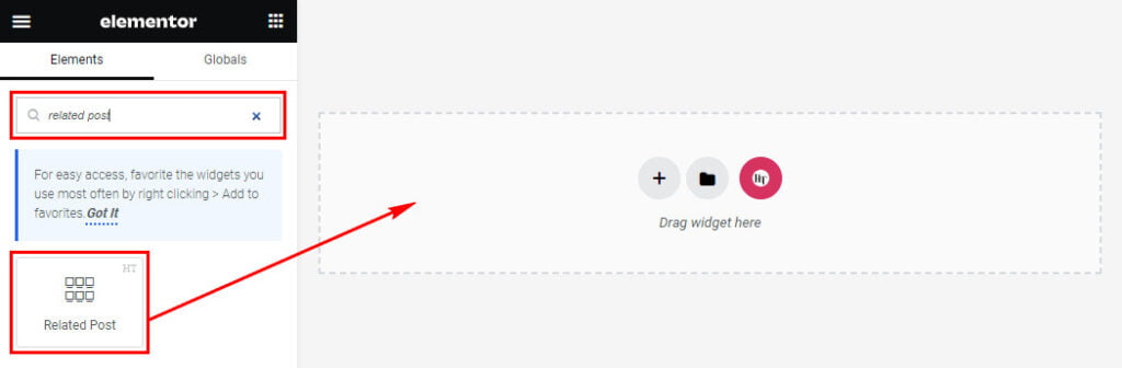 Elementor Better Facebook Posts Widget Elementor Related Post Widget - HT Mega Addons for Elementor