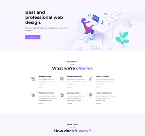 Web Design Agency Template
